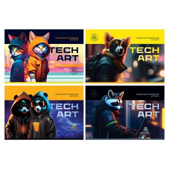 Альбом для рисования 24л., А4, на скрепке BG 