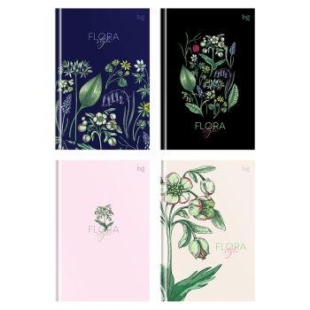 Бизнес-блокнот А6, 64л., евроформат, BG 