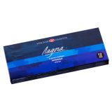 Краски акриловые Ладога, 12цв., 18мл/туба, картон