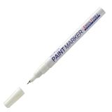 Маркер-краска MunHwa "Extra Fine Paint Marker" белая, 1мм, нитро-основа Маркер-краска MunHwa "Extra Fine Paint Marker" белая, 1мм, нитро-основа