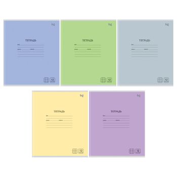 Тетрадь 12л., клетка BG 