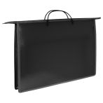 Папка для чертежей и рисунков А2 Först, черный, пластик, на молнии