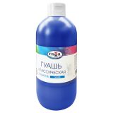 Гуашь Гамма "Классическая", синяя, 480мл