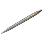 Ручка шариковая Parker "Jotter 70th Stainless Steel GT" синяя, 1,0мм, кнопочн., подарочная упаковка