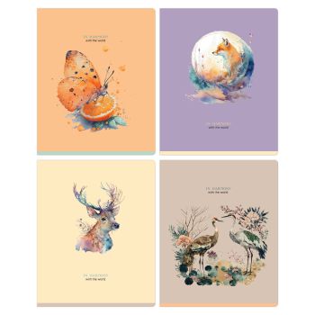 Тетрадь 96л., А5, клетка BG 