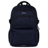 Рюкзак Berlingo City "Deep blue" 45*31*14см, 2 отделения, 5 карманов, отделение для ноутбука, эргономичная спинка