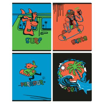 Тетрадь 48л., А5, клетка BG 