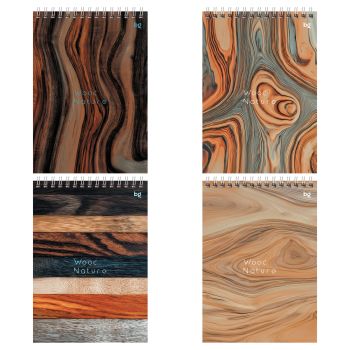 Блокнот А5 80л. на гребне BG 