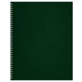 Тетрадь 96л., А4, клетка на гребне BG, бумвинил, зеленый