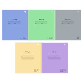 Тетрадь 12л., линия BG 