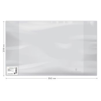 Обложка 209*350 для тетрадей и дневников, ПВХ 110мкм, Greenwich Line, ШК