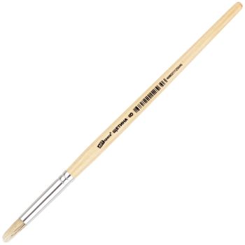 Кисть, щетина, ArtSpace, круглая №08, пакет, европодвес