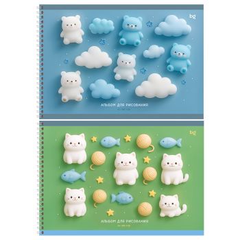 Альбом для рисования 40л., А4, на гребне BG 