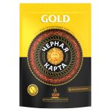 Кофе растворимый Черная Карта "Gold", сублимированный, мягкая упаковка, 285г