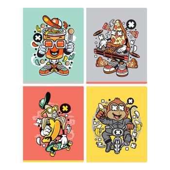 Тетрадь 96л., А5, линия BG 