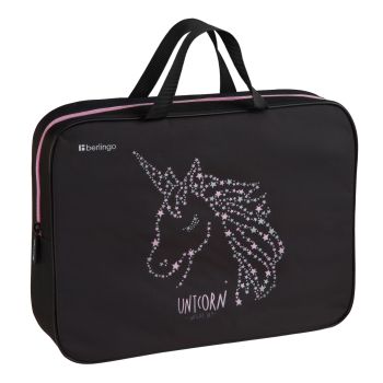 Папка текстильная с ручками 1 отделение, А4 Berlingo 