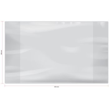 Обложка 208*346 для тетрадей и дневников, ПВХ 100мкм, ArtSpace, ШК