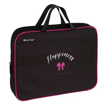 Папка текстильная с ручками 1 отделение, А4 Berlingo 