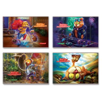 Альбом для рисования 32л., А4, на гребне BG 