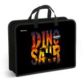 Папка с ручками 1 отделение, А4 Berlingo "Where is everyone?", 340*245*100мм, пластик, на молнии