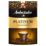 Кофе растворимый Ambassador "Platinum", сублимированный, мягкая упаковка, 150г