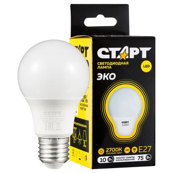 Лампа светодиодная Старт LED, серия 