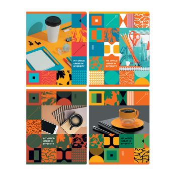 Тетрадь 96л., А5, клетка BG 