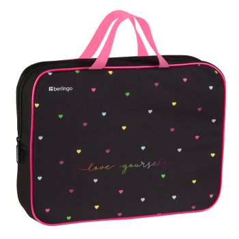 Папка текстильная с ручками 1 отделение, А4 Berlingo 