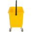 Ведро-тележка для мытья окон и уборки OfficeClean Professional, 24л., отжим для окномоек и PVA швабр, на колесах