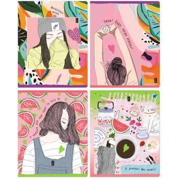 Тетрадь 48л., А5, клетка BG 