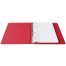 Тетрадь на кольцах А5, 80л., BG, обл. ПВХ, красный