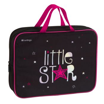 Папка текстильная с ручками 1 отделение, А4 Berlingo 