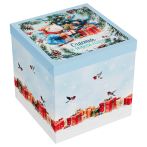 Коробка складная подарочная MESHU "Теплые воспоминания", (28*28*28см) Коробка складная подарочная MESHU "Теплые воспоминания", (28*28*28см)