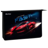 Папка для тетрадей 1 отделение, А4 Berlingo "Red Racer", 340*245*40 мм, пластик, на молнии