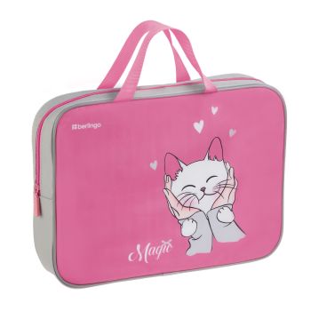 Папка текстильная с ручками 1 отделение, А4 Berlingo 