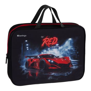 Папка текстильная с ручками 1 отделение, А4 Berlingo 