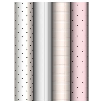 Упаковочная бумага глянц. 70*100см, MESHU 