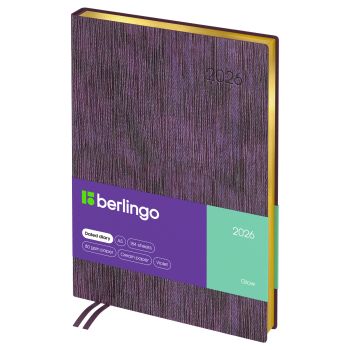 Ежедневник датированный 2026г., А5, 184л., кожзам, Berlingo Ежедневник датированный 2026г., А5, 184л., кожзам, Berlingo