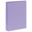 Папка на 4 кольцах СТАММ А4, 40мм, 500мкм, пластик, пастель, фиолетовая