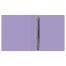 Папка на 4 кольцах СТАММ А4, 40мм, 500мкм, пластик, пастель, фиолетовая