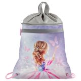 Мешок для обуви 1 отделение Berlingo "Follow the magic", 360*460мм, вентиляционная сеточка , светоотражающая лента, карман на молнии