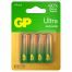 Батарейка GP Ultra G-Tech AA (LR6) 15AU алкалиновая, BC4 Батарейка GP Ultra G-Tech AA (LR6) 15AU алкалиновая, BC4