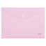 Папка-конверт на кнопке СТАММ А4, 180мкм, пластик, непрозрачный, пастельное ассорти