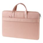 Сумка для ноутбука 15,6" Först "Modern Style", полиэстер, розовый, мягкий подклад, внешнее отделение