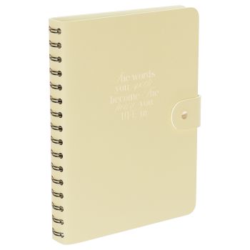 Ежедневник недатированный, А5, 136л., мягкий переплет, экокожа, BG 