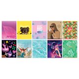 Тетрадь 48л., А5, клетка BG "Микс-10. Девочки", эконом