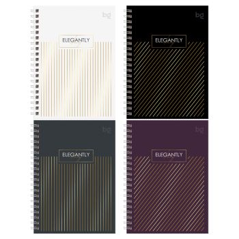 Записная книжка А6 80л., на гребне BG Записная книжка А6 80л., на гребне BG