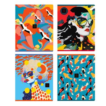 Тетрадь 80л., А5, клетка BG 