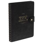 Ежедневник недатированный, А5, 136л., мягкий переплет, экокожа, BG "Embrace. Gunpowder", графитовый, на гребне