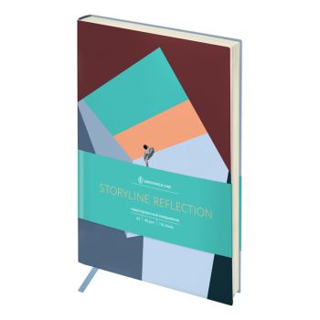 Ежедневник недатированный, А5, 136л., кожзам, Greenwich Line 